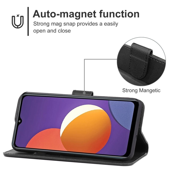 Leather Phone Case For Samsung Galaxy M12 / F12