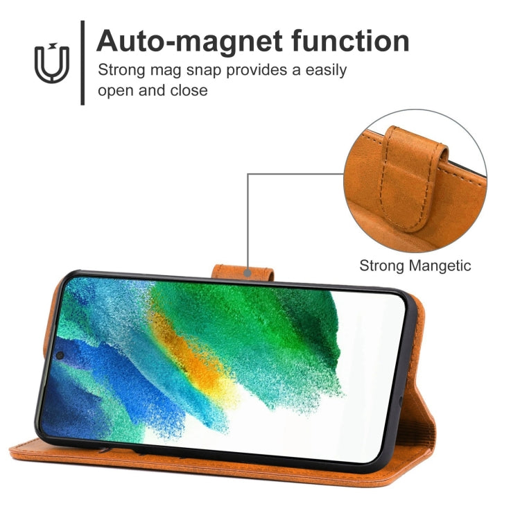 Leather Phone Case For Samsung Galaxy S21 FE 5G