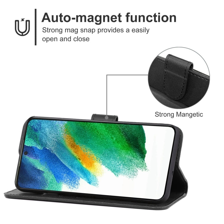 Leather Phone Case For Samsung Galaxy S21 FE 5G