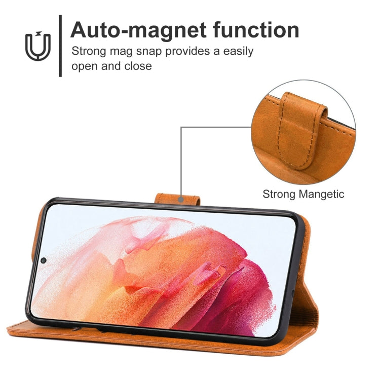 Leather Phone Case For Samsung Galaxy S22 5G