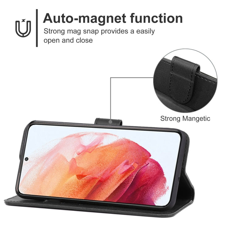 Leather Phone Case For Samsung Galaxy S22 5G