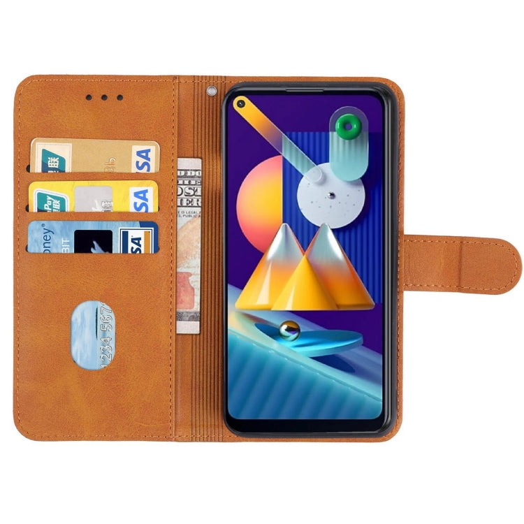 Leather Phone Case For Samsung Galaxy M11