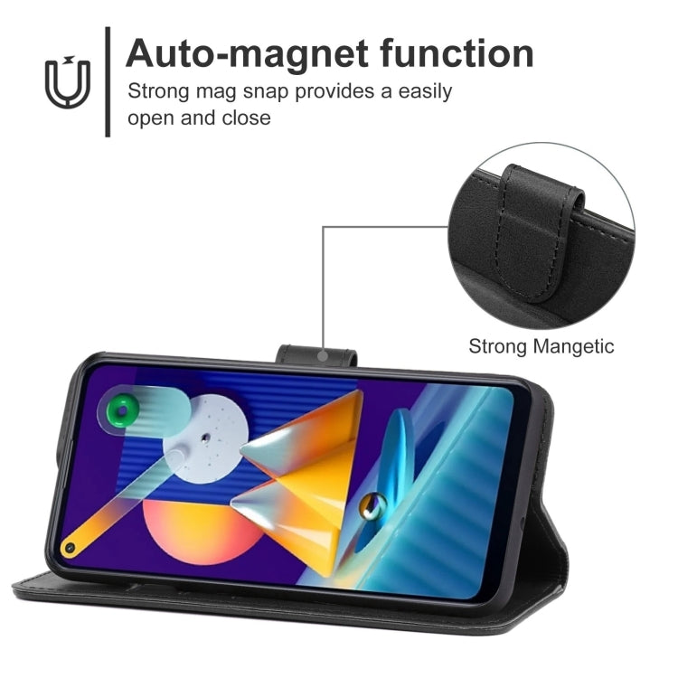 Leather Phone Case For Samsung Galaxy M11
