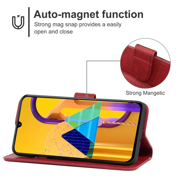 Leather Phone Case For Samsung Galaxy M30s / M21