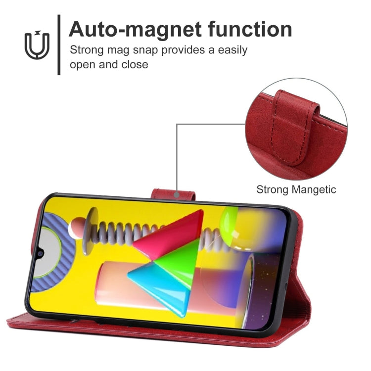 Leather Phone Case For Samsung Galaxy M31