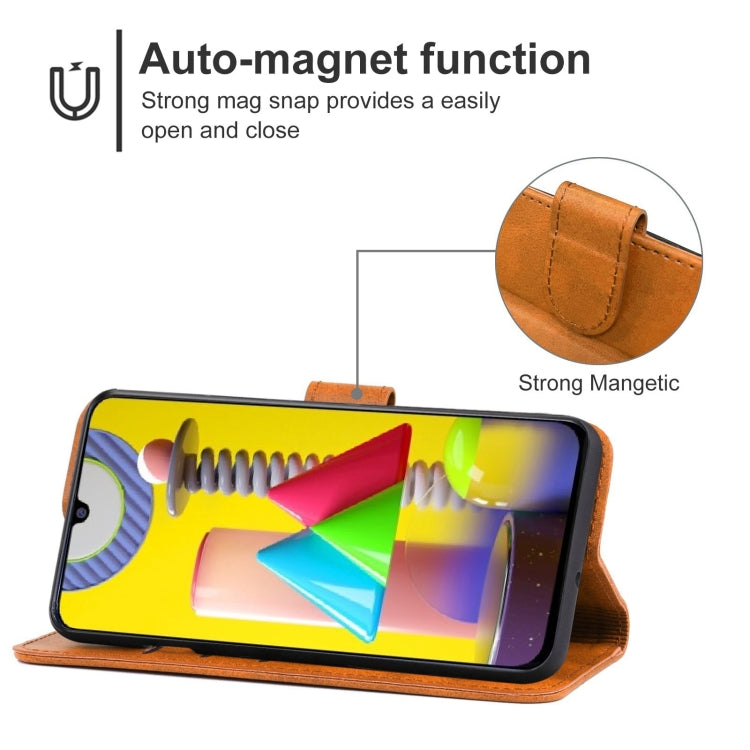 Leather Phone Case For Samsung Galaxy M31