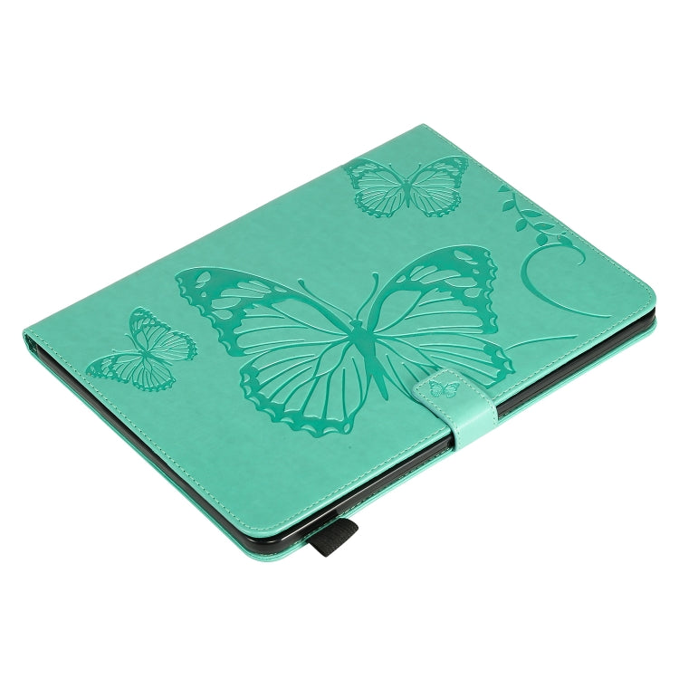 Pressed Printing Butterfly Pattern Horizontal Flip Leather Tablet Case For iPad mini 6