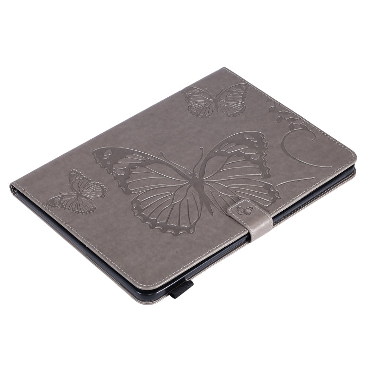 Pressed Printing Butterfly Pattern Horizontal Flip Leather Tablet Case For iPad mini 6