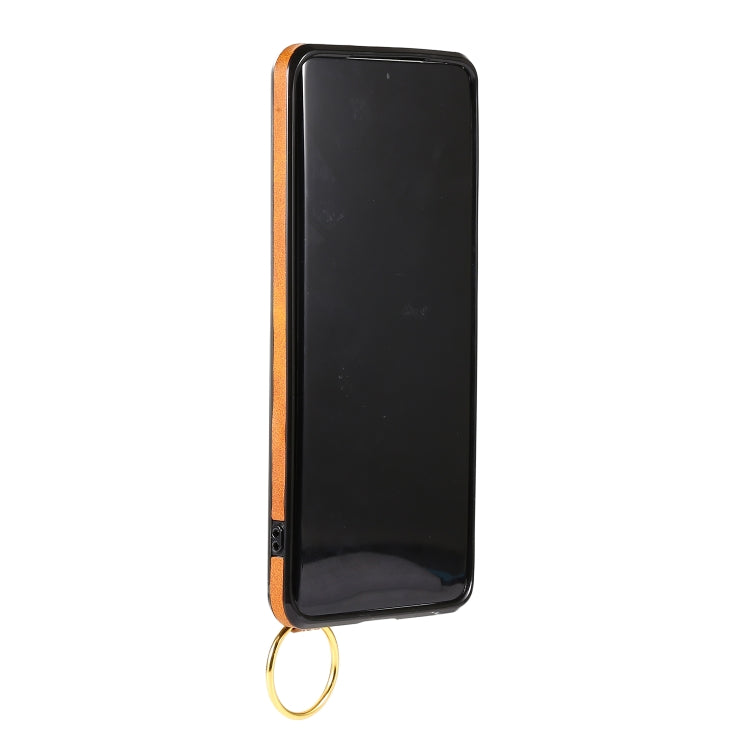 For Samsung Galaxy S21 5G Wristband Wallet Leather Phone Case