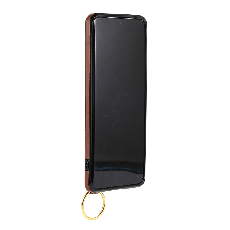 For Samsung Galaxy S21+ 5G Wristband Wallet Leather Phone Case