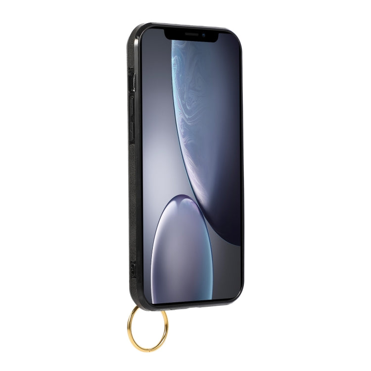 For iPhone 13 Pro Wristband Wallet Leather Phone Case