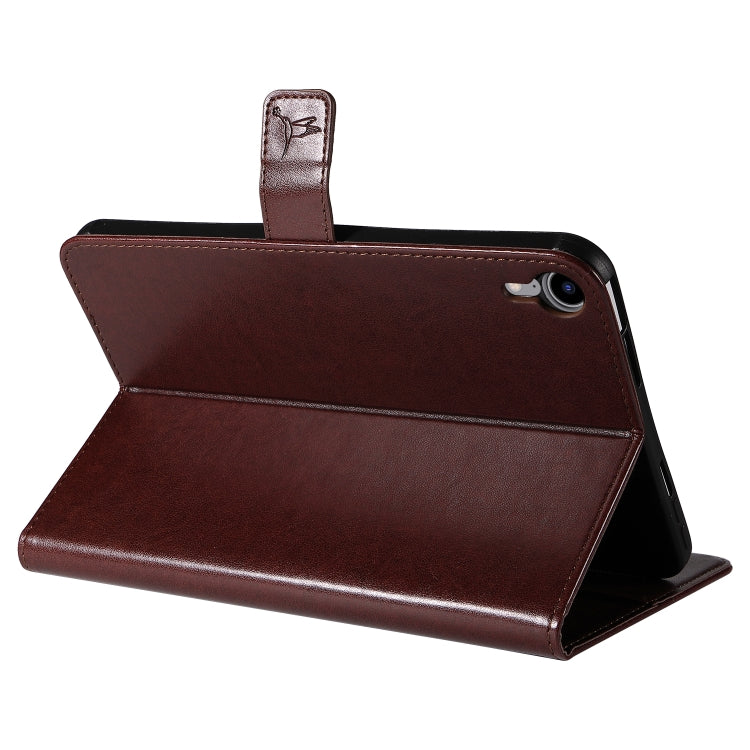 Pressed Printing Woman and Cat Pattern Horizontal Flip Leather Tablet Case For iPad mini 6