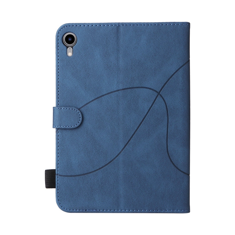 Dual-color Splicing Horizontal Flip Leather Tablet Case For iPad mini 6