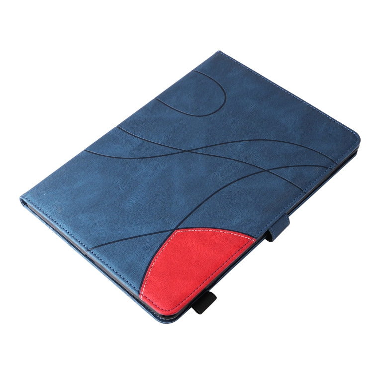 Dual-color Splicing Horizontal Flip Leather Tablet Case For iPad mini 6