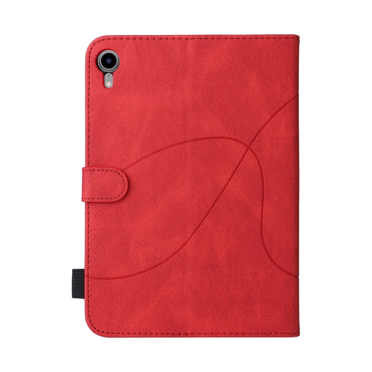 Dual-color Splicing Horizontal Flip Leather Tablet Case For iPad mini 6