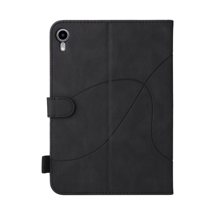 Dual-color Splicing Horizontal Flip Leather Tablet Case For iPad mini 6