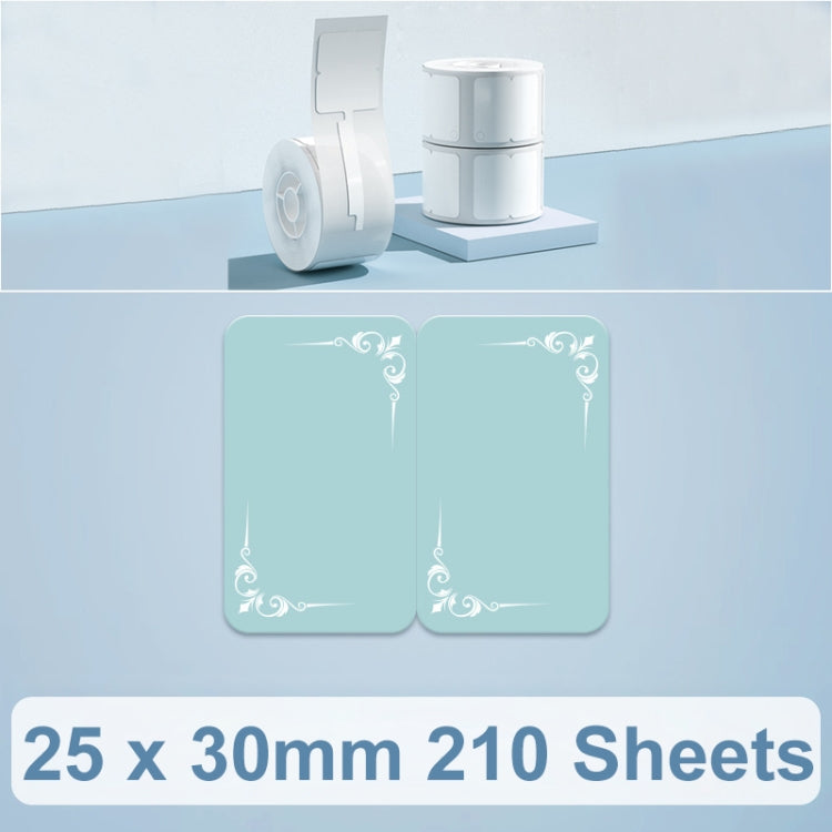 25 x 30mm 210 Sheets Thermal Printing Label Paper For NiiMbot D101 / D11