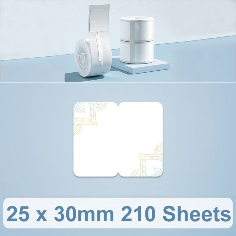 25 x 30mm 210 Sheets Thermal Printing Label Paper For NiiMbot D101 / D11
