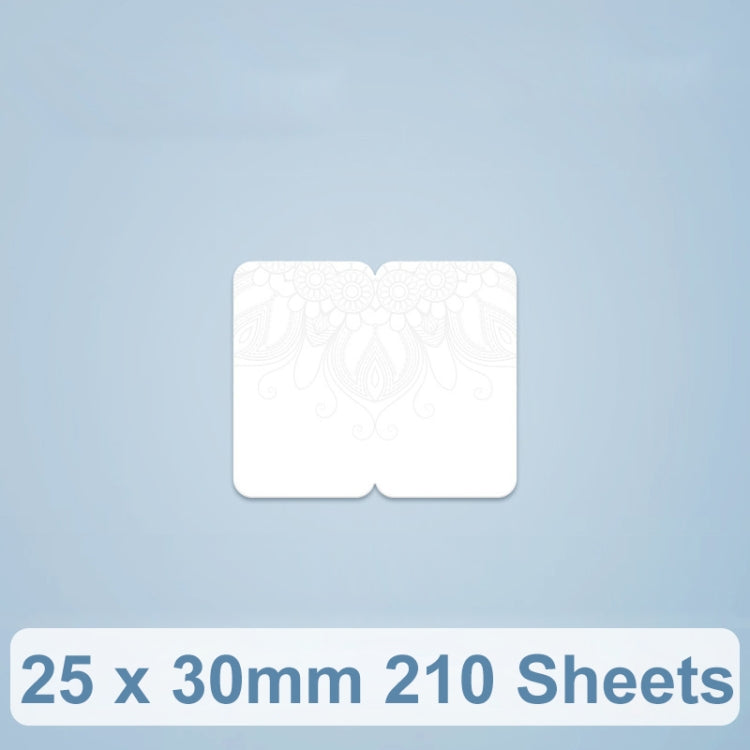 25 x 30mm 210 Sheets Thermal Printing Label Paper For NiiMbot D101 / D11