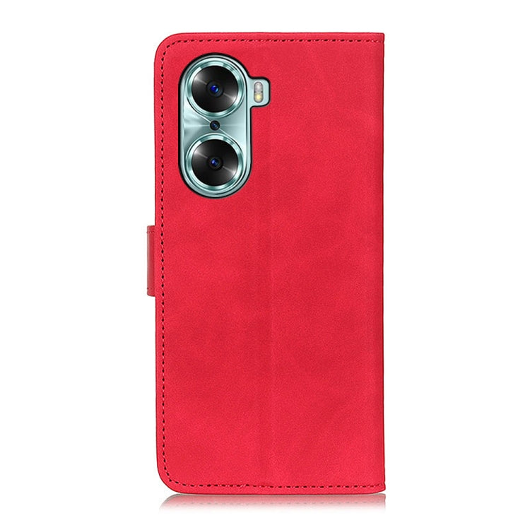 For Huawei Honor 60 KHAZNEH Retro Texture Horizontal Flip Leather Phone Case