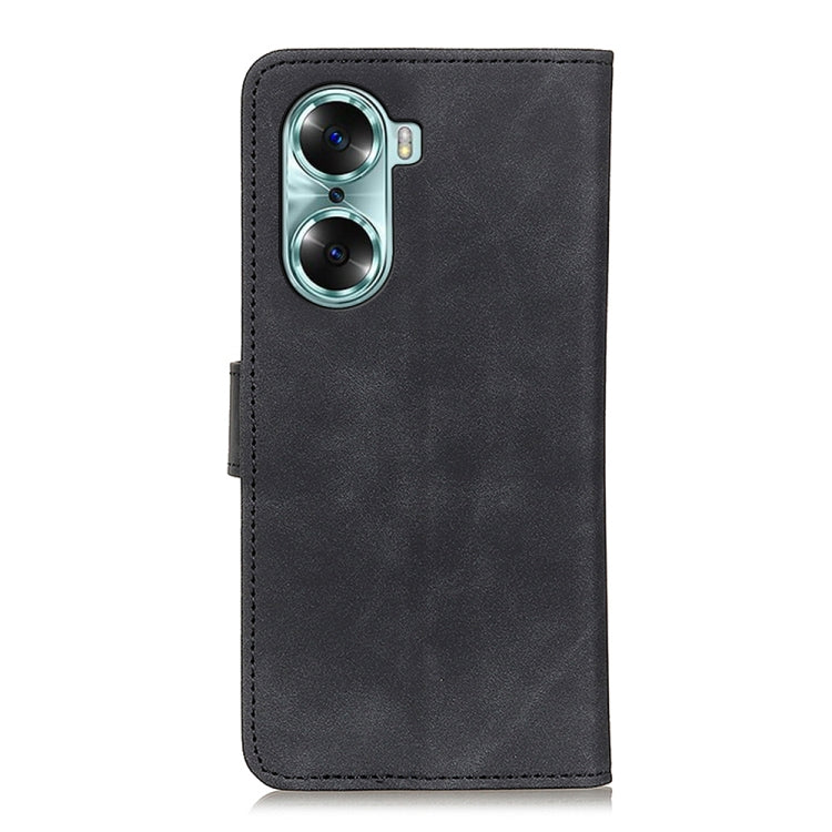 For Huawei Honor 60 KHAZNEH Retro Texture Horizontal Flip Leather Phone Case