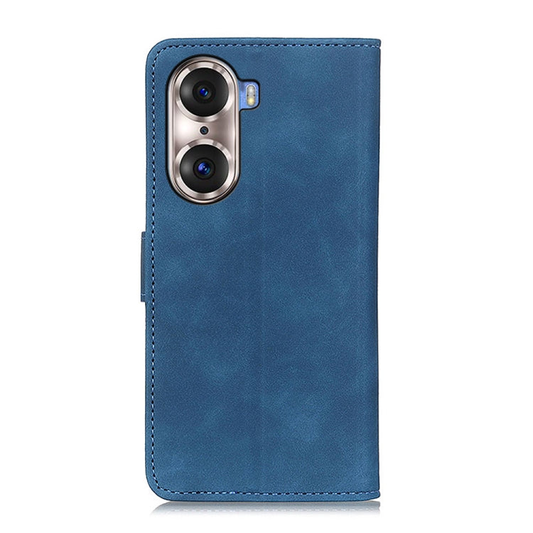 For Huawei Honor 60 Pro KHAZNEH Retro Texture Horizontal Flip Leather Phone Case