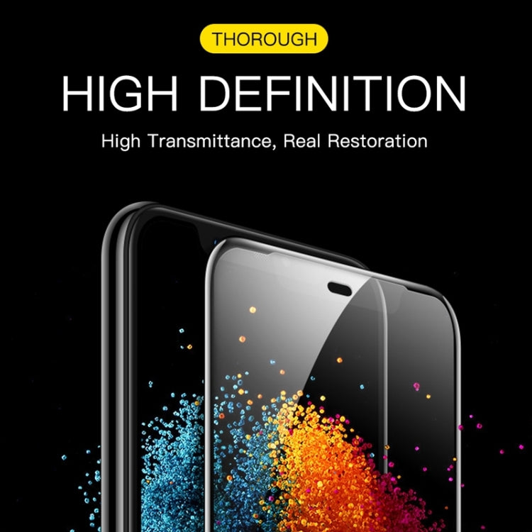 For iPhone 13 mini AG Matte Frosted Full Cover Tempered Glass Film