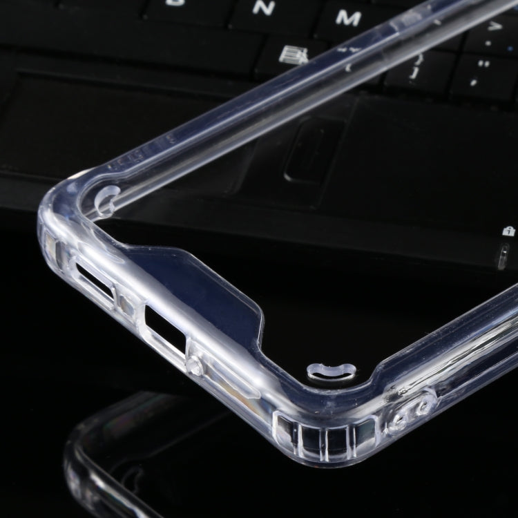 For Samsung Galaxy A53 5G Four-corner Transparent TPU + PC Phone Case