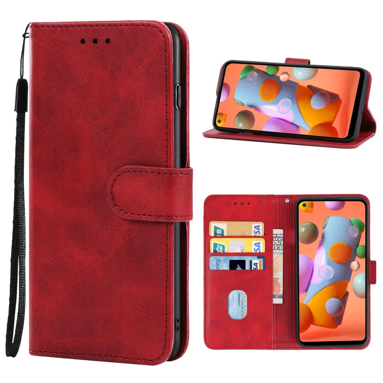 Leather Phone Case For Samsung Galaxy A11