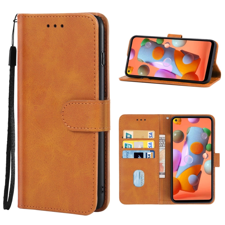 Leather Phone Case For Samsung Galaxy A11