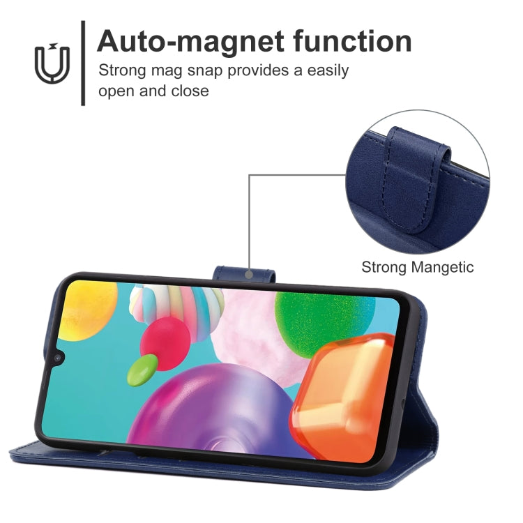 Leather Phone Case For Samsung Galaxy A41 SC-41A