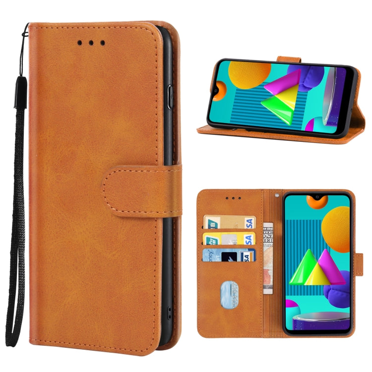Leather Phone Case For Samsung Galaxy M01