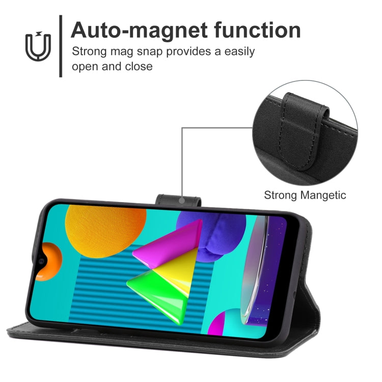 Leather Phone Case For Samsung Galaxy M01