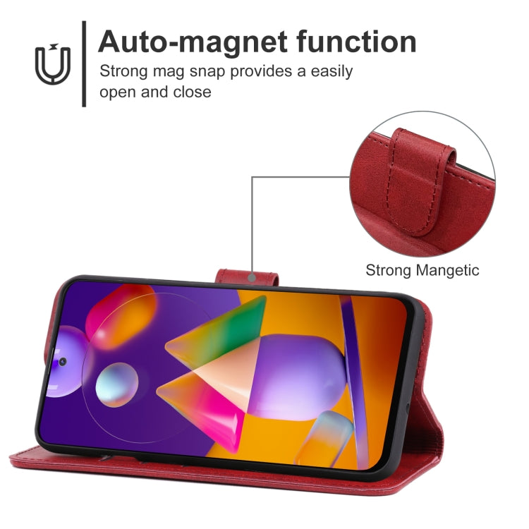 Leather Phone Case For Samsung Galaxy M31s