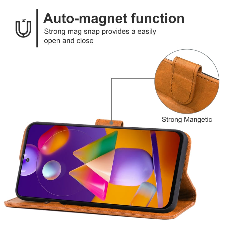 Leather Phone Case For Samsung Galaxy M31s