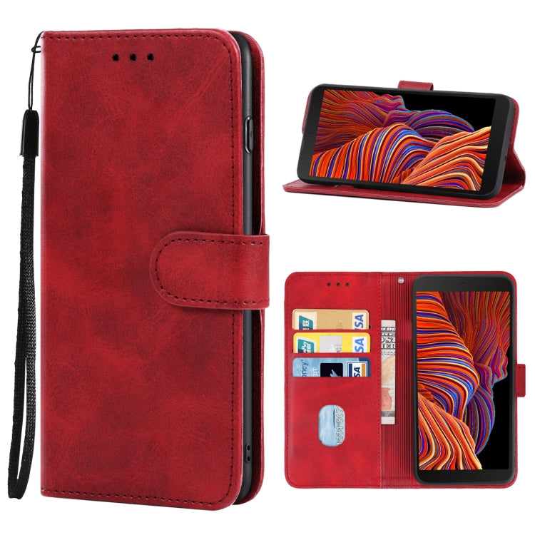 Leather Phone Case For Samsung Galaxy Xcover 5