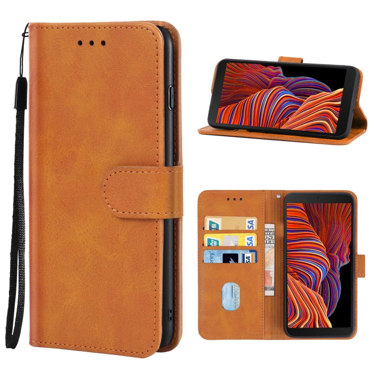 Leather Phone Case For Samsung Galaxy Xcover 5