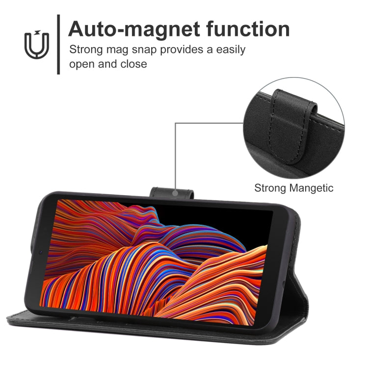 Leather Phone Case For Samsung Galaxy Xcover 5