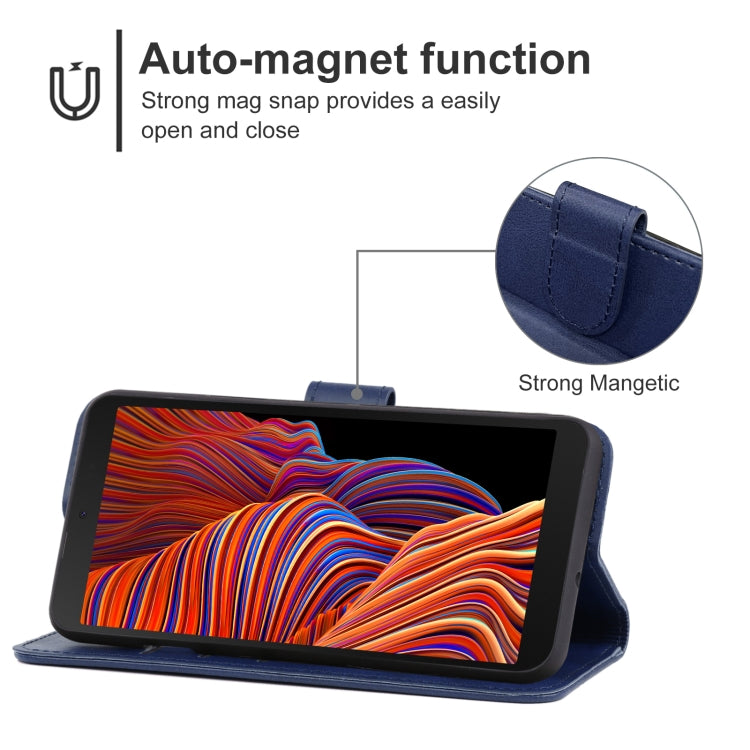 Leather Phone Case For Samsung Galaxy Xcover 5