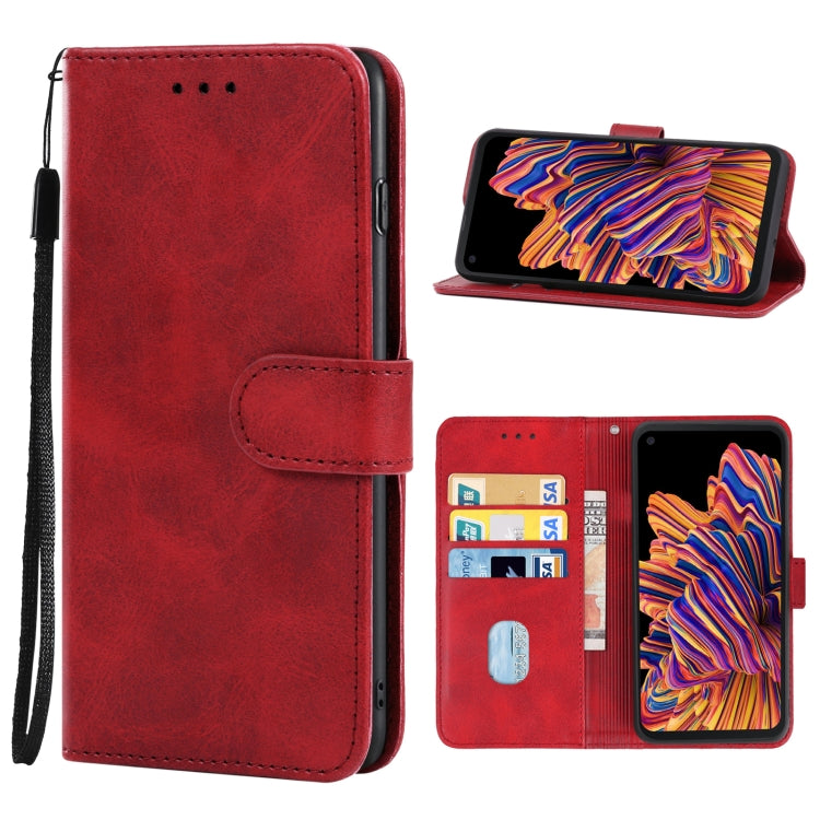 Leather Phone Case For Samsung Galaxy Xcover Pro