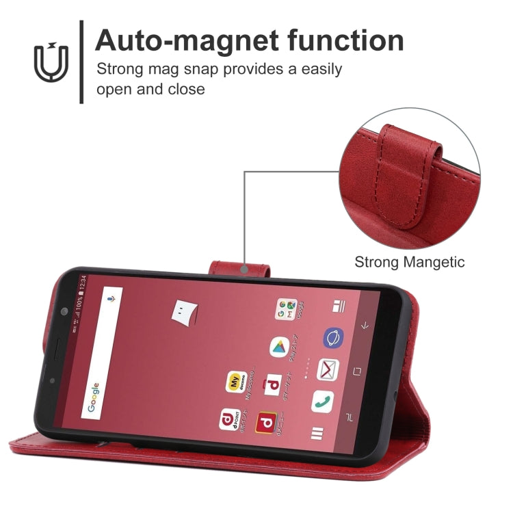Leather Phone Case For Samsung Galaxy Feel 2