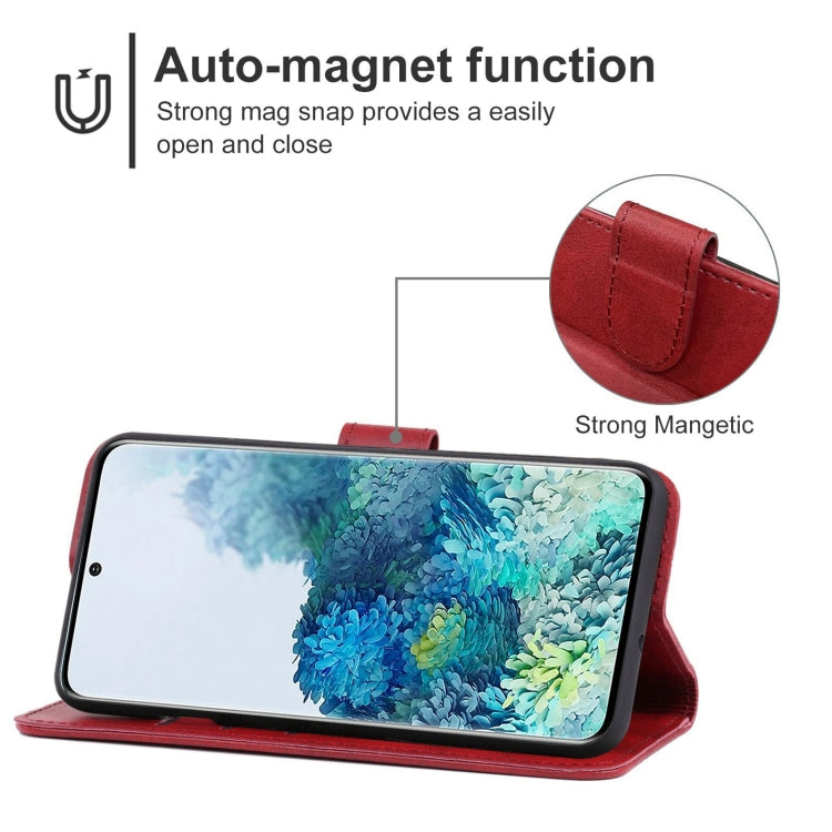 For Samsung Galaxy S20 Leather Phone Case