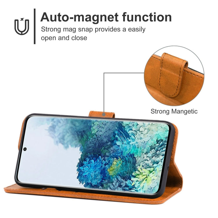 For Samsung Galaxy S20 Leather Phone Case