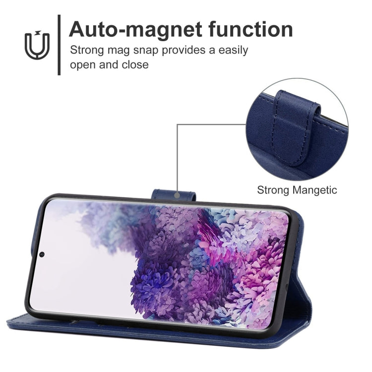For Samsung Galaxy S20+ Leather Phone Case