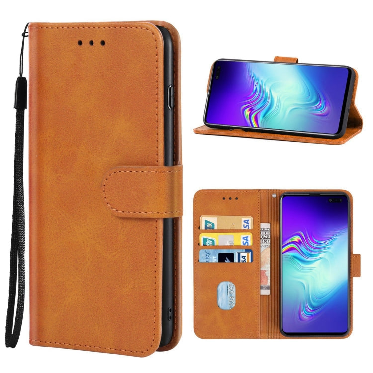 For Samsung Galaxy S10 5G Leather Phone Case