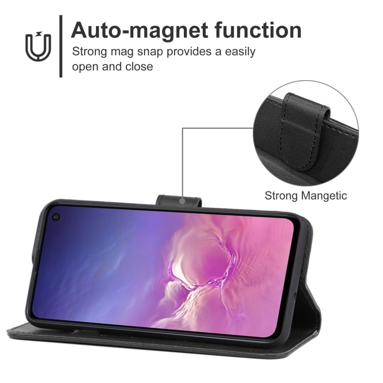 For Samsung Galaxy S10e Leather Phone Case