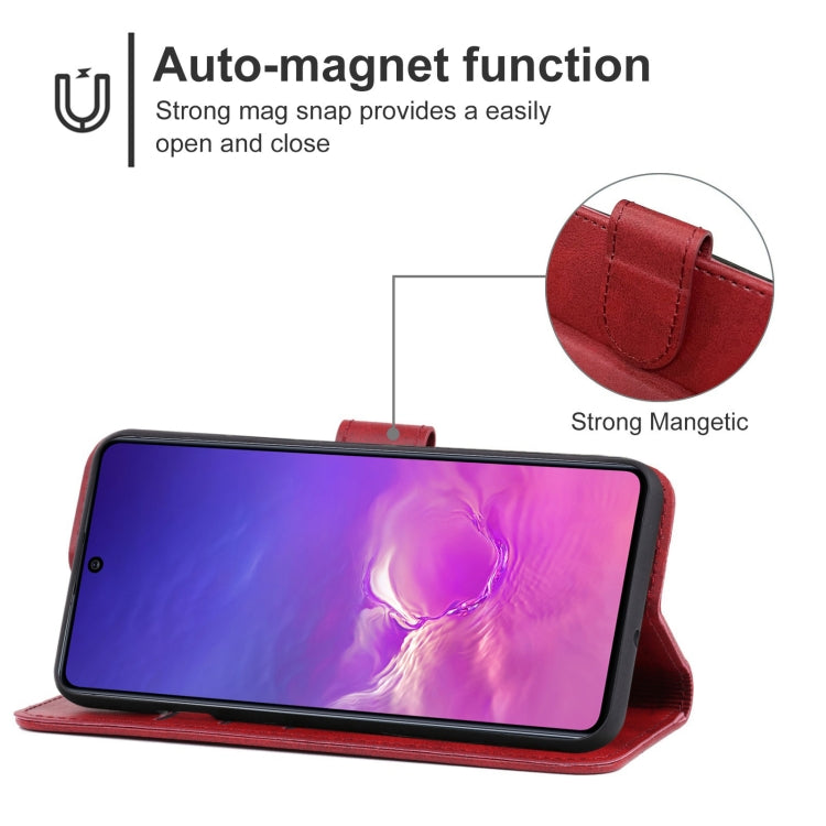 For Samsung Galaxy S10 Lite / A91 / M80s Leather Phone Case