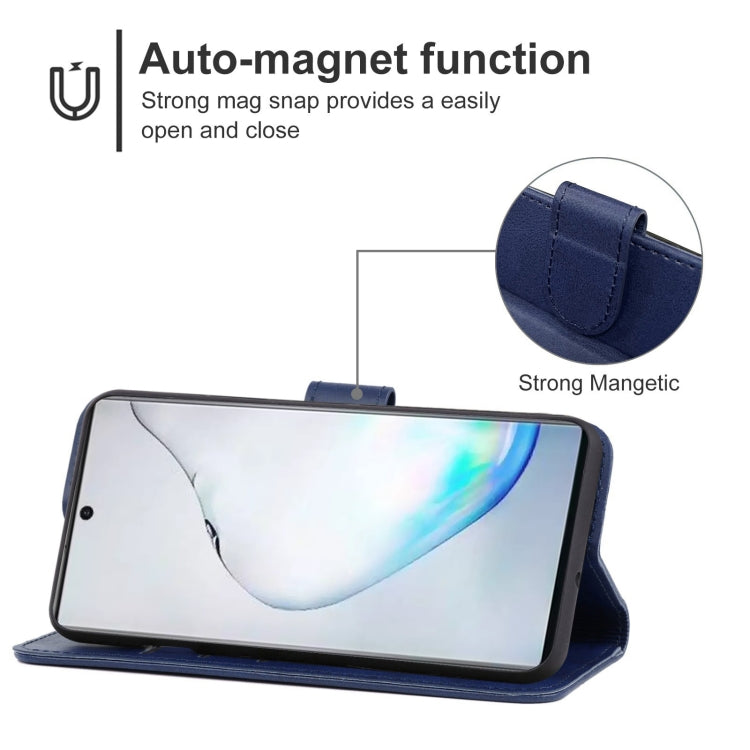 For Samsung Galaxy Note10 Plus Leather Phone Case