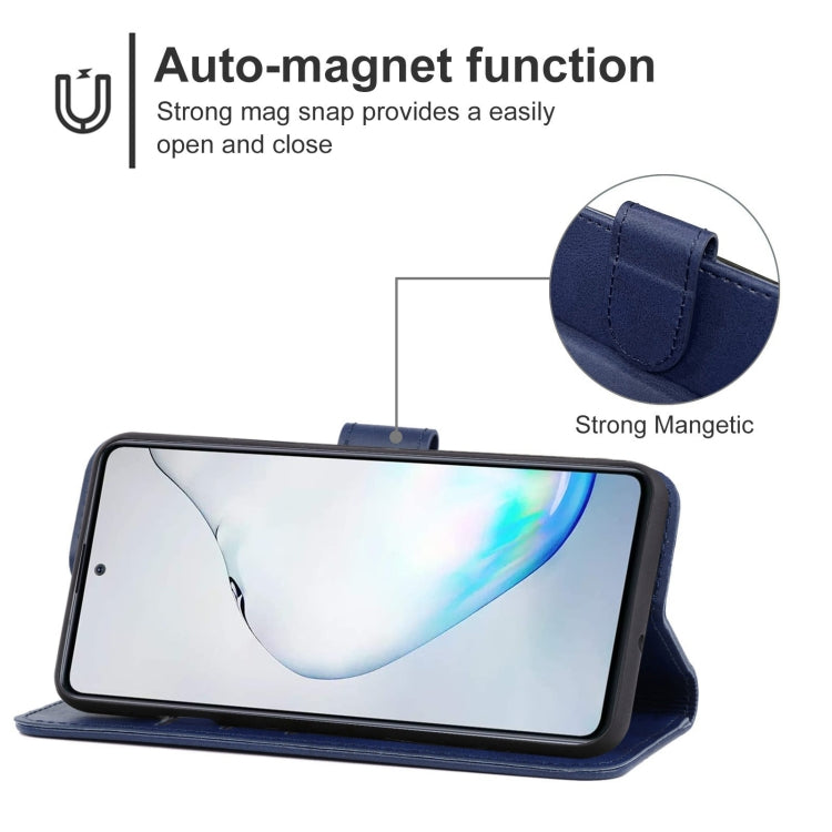 For Samsung Galaxy Note10 Lite / A81 Leather Phone Case