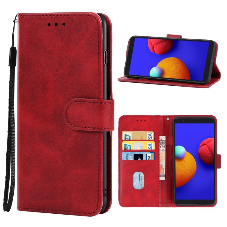 For Samsung Galaxy A01 Core / M01 Core Leather Phone Case